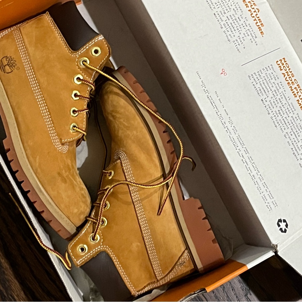 Timberland Wheat Nubuck Boots